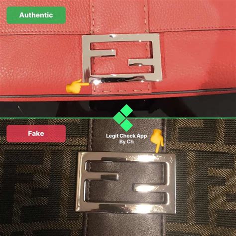 real fendi vs fake fendi|How to Spot a Fake Fendi Handbag .